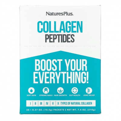  Natures Plus Collagen Peptides Stick 20 